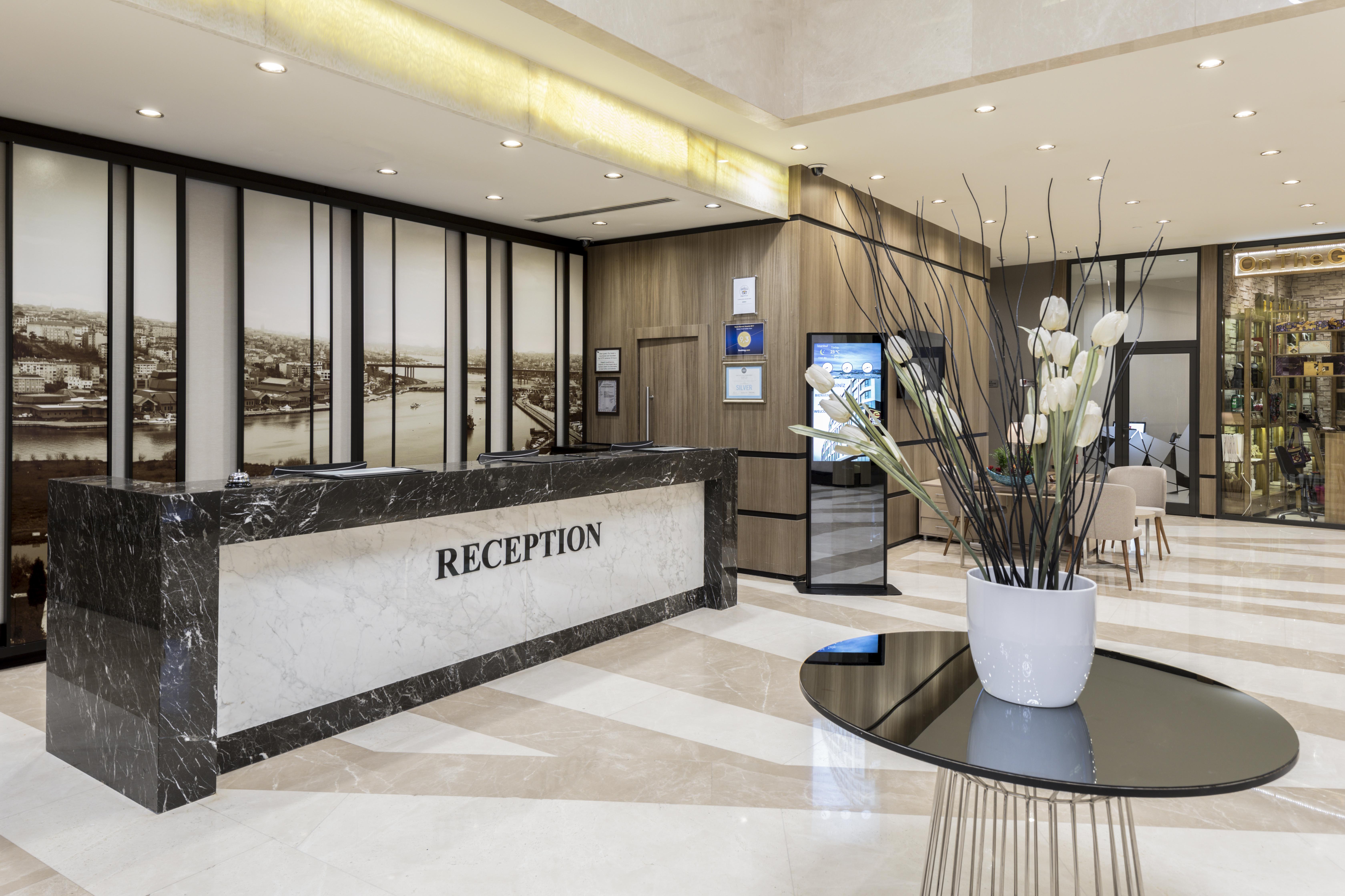 Clarion Hotel Golden Horn Istanbul Luaran gambar Reception