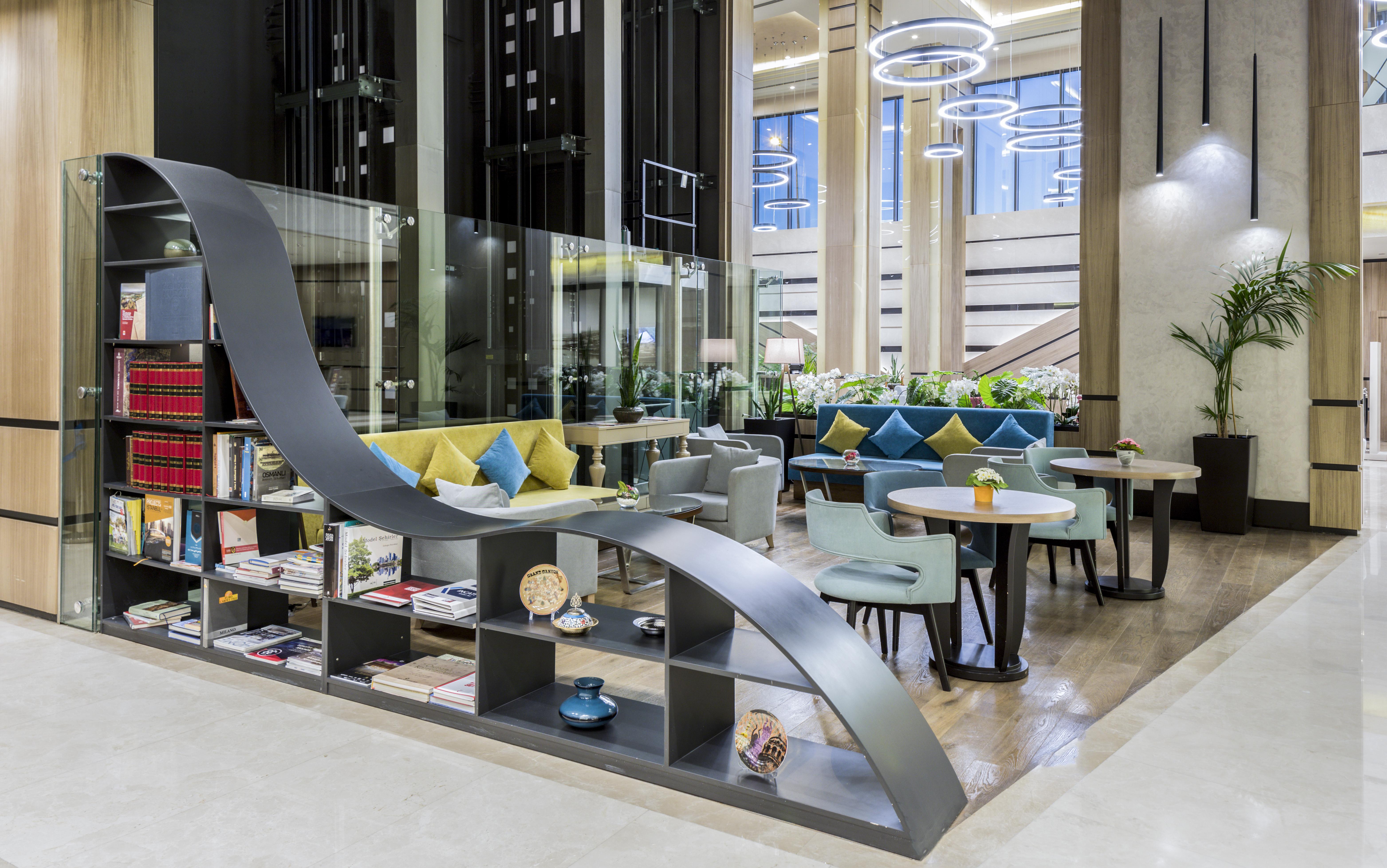 Clarion Hotel Golden Horn Istanbul Luaran gambar Library